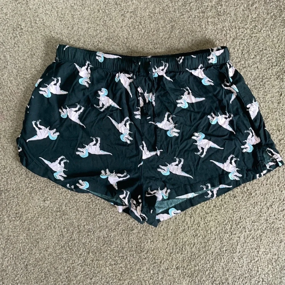 Forever 21 Dinosaur Tee and Shorts Pajama Set - Picture 6 of 8